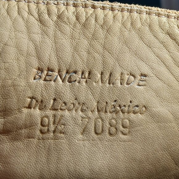 Bed Stu Tan Taupe Leather Cheshire Boots Women's size 9.5M - Picture 9 of 12